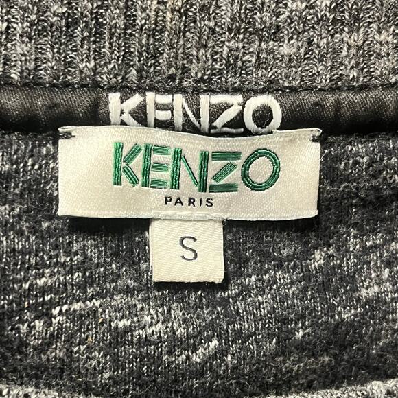 Kenzo Tanami Flower Sweatshirt S Marled Grey Limited Edition Psychedelic Pop Art - Picture 4 of 5